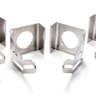 Be Cool® 72031 - Natural Finish Aluminum Single Fan Mounting Brackets
