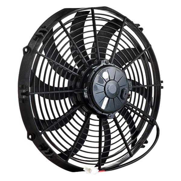 Be Cool® - 13" Qualifier Euro Black High Torque Single Pusher Fan