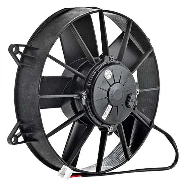 Be Cool® - 10" Qualifier Euro Black High Torque Single Pusher Fan