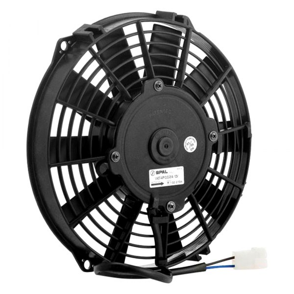 Be Cool® - 9" Qualifier Euro Black High Torque Single Puller Fan