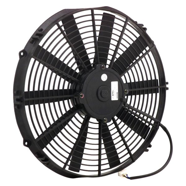 Be Cool® - 13" Qualifier Euro Black Medium Profile Single Puller Fan