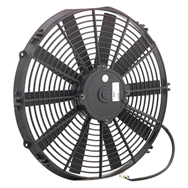 Be Cool® - 13" Qualifier Euro Black Medium Profile Single Pusher Fan