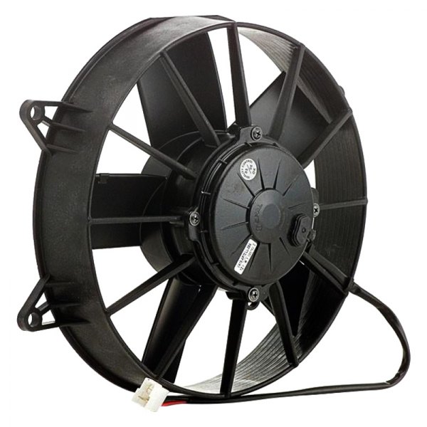 Be Cool® - 10" Qualifier Euro Black High Torque Single Puller Fan