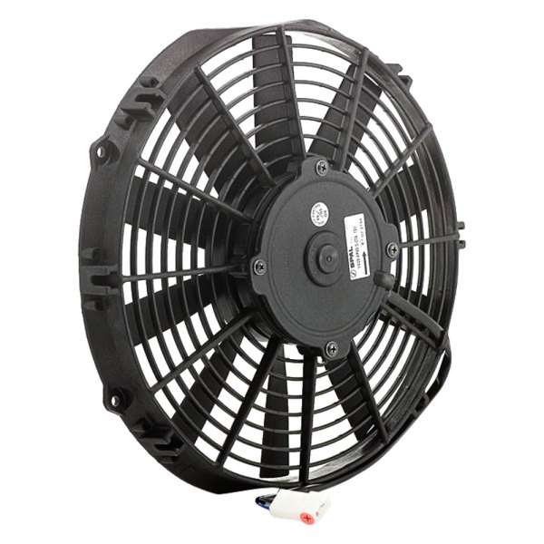 Be Cool® - 11" Qualifier Euro Black Medium Profile Single Puller Fan