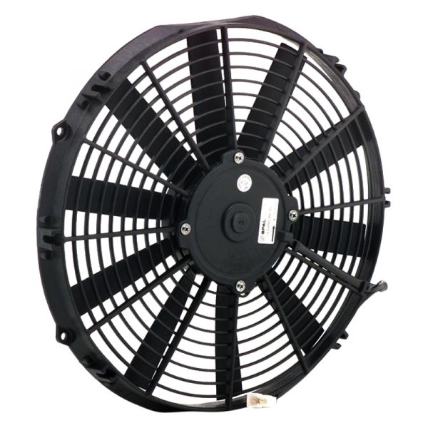 Be Cool® - 13" Qualifier Euro Black Thin Line Single Puller Fan