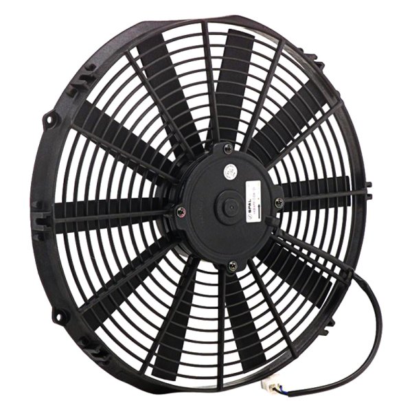 Be Cool® - 14" Qualifier Euro Black Medium Profile Single Puller Fan