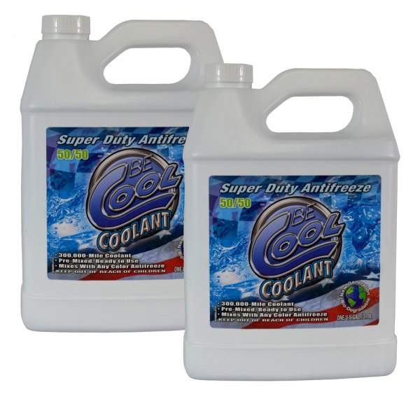 Be Cool® - Be Coolant™ Super Duty Prediluted Engine Coolant, 1 Gallon x 2