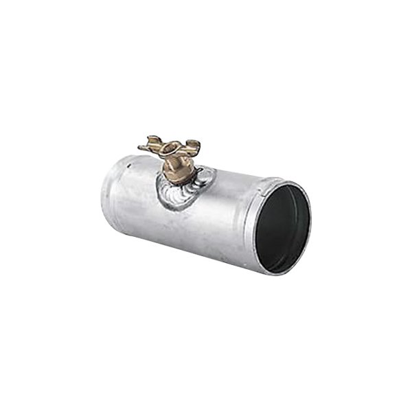 Be Cool® - Natural Aluminum Petcock Outlet Straight Tube