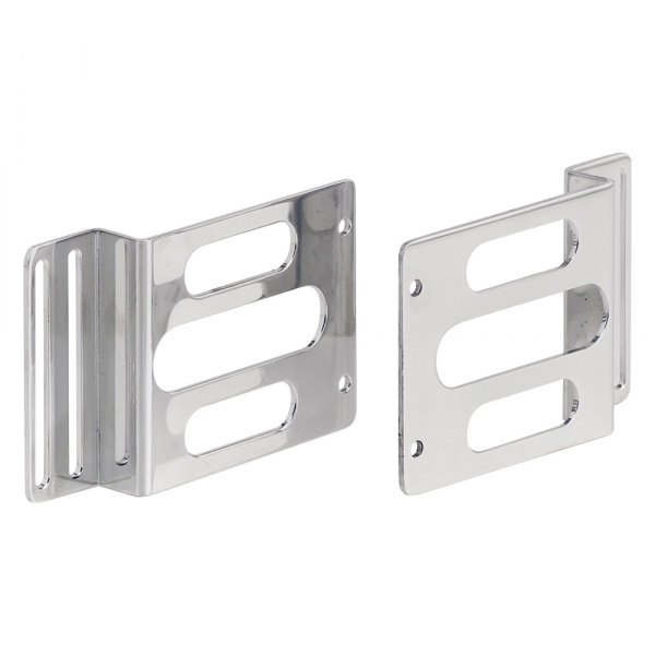 Be Cool® - Polished Aluminum Universal Condenser Brackets