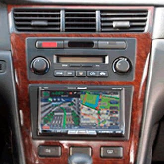 Beat-Sonic® HSA-15 - Double DIN Black Stereo Dash Kit with Wire