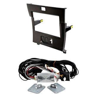 Beat-Sonic® MVA-23L - Double DIN Charcoal Stereo Dash Kit with