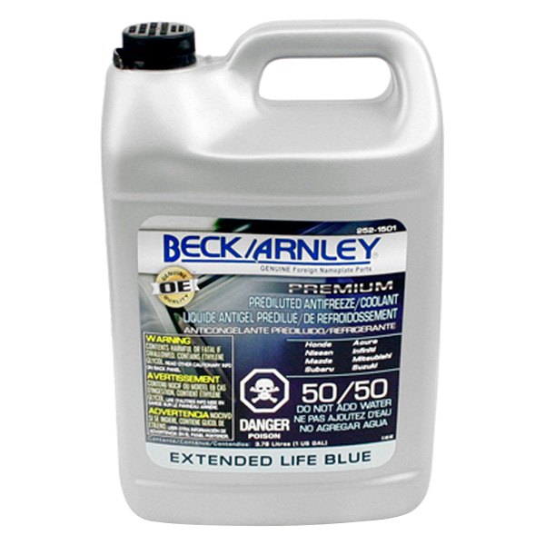 Beck Arnley® - Premium™ Extended Life 50/50 Prediluted Engine Coolant, 1 Gallon