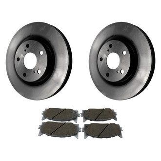 Beck Arnley® - True Front Brake Kit with Ceramic Pads