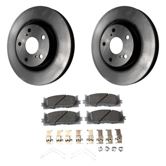 Beck Arnley® - True Front Brake Kit with Ceramic Pads