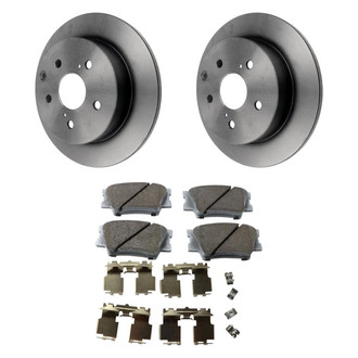 Beck Arnley® - True Rear Brake Kit with Ceramic Pads