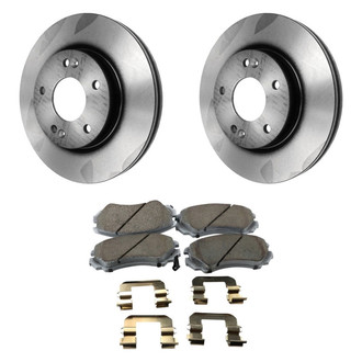 Beck Arnley® - True Front Brake Kit with Ceramic Pads