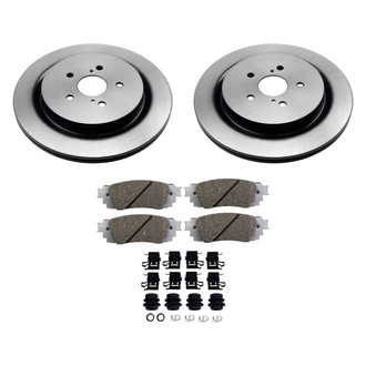 Beck Arnley® - True Brake Rotor and Pads Kit