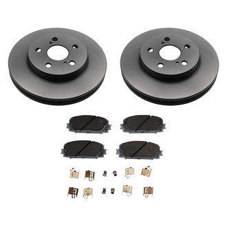 Beck Arnley® - True Front Brake Kit with Ceramic Pads
