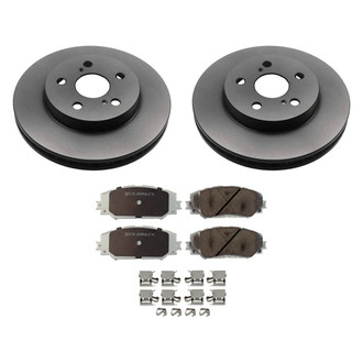 Beck Arnley® - True Front Brake Kit with Ceramic Pads