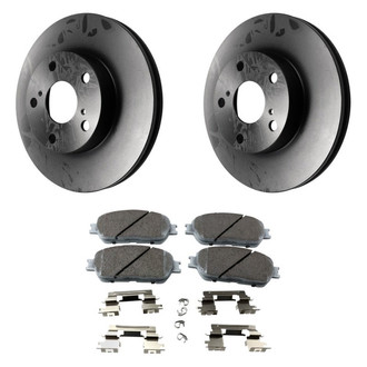 Beck Arnley® - True Front Brake Kit with Ceramic Pads