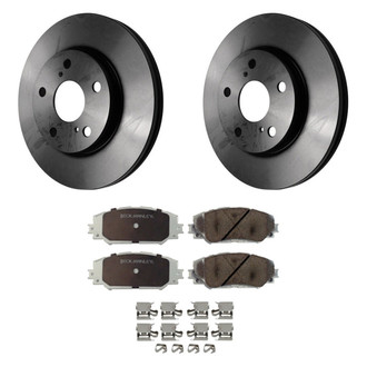 Beck Arnley® - True Front Brake Kit with Ceramic Pads