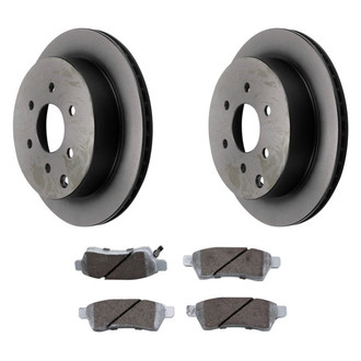 Beck Arnley® - True Brake Rotor and Pads Kit