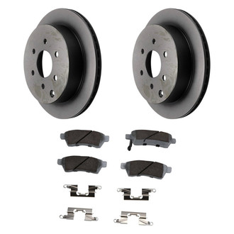 Beck Arnley® - True Rear Brake Kit with Ceramic Pads