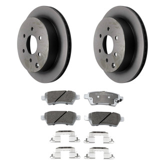 Beck Arnley® - True Rear Brake Kit with Ceramic Pads