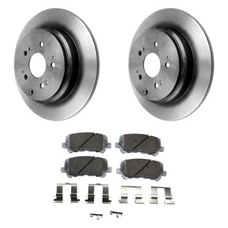 Beck Arnley® - True Rear Brake Kit with Ceramic Pads