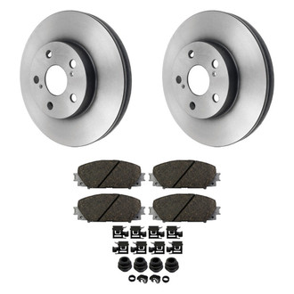 Beck Arnley® - True Brake Rotor and Pads Kit