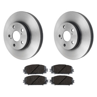 Beck Arnley® - True Front Brake Kit with Ceramic Pads