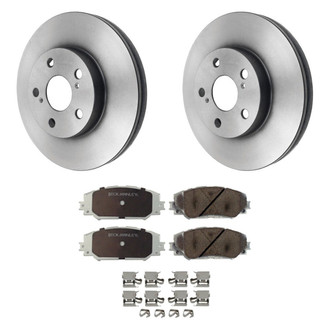Beck Arnley® - True Front Brake Kit with Ceramic Pads