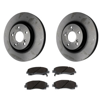 Beck Arnley® - True Brake Rotor and Pads Kit