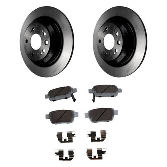 Beck Arnley® - True Rear Brake Kit with Ceramic Pads