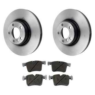 Beck Arnley® - True Plain Front Brake Kit with Ceramic Pads