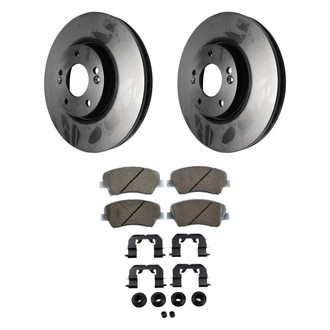 Beck Arnley® - True Brake Rotor and Pads Kit