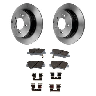 Beck Arnley® - True Rear Brake Kit with Ceramic Pads