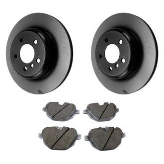 Beck Arnley® - True Plain Rear Brake Kit with Ceramic Pads