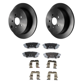 Beck Arnley® - True Rear Brake Kit with Ceramic Pads