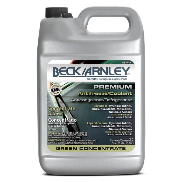 Beck Arnley® - Premium™ Concentrated  Engine Coolant, 1 Gallon