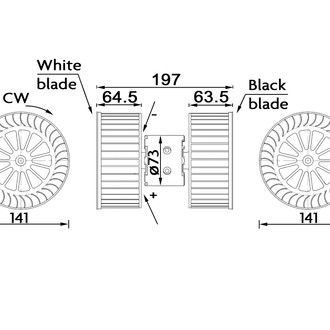 Behr® - HVAC Blower Motor