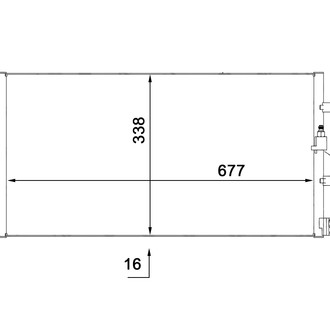 Behr® - A/C Condenser