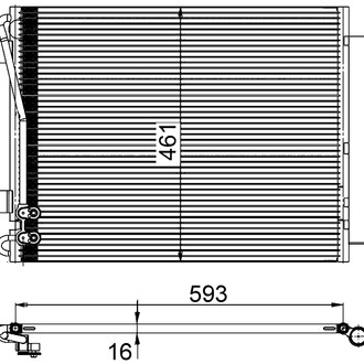 Behr® - A/C Condenser