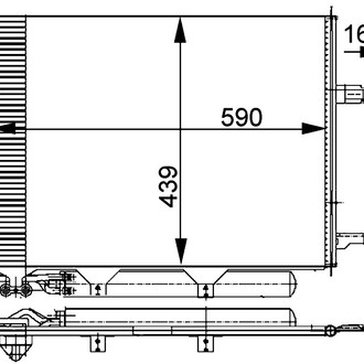 Behr® - A/C Condenser