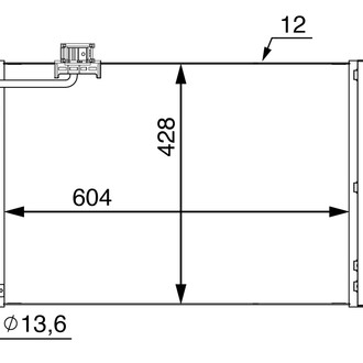 Behr® - A/C Condenser