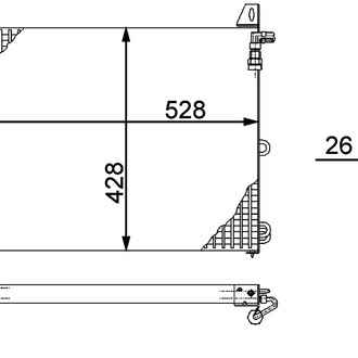 Behr® - A/C Condenser
