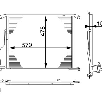 Behr® - A/C Condenser