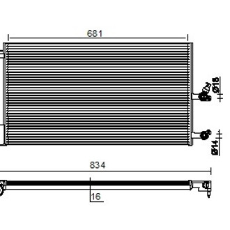 Behr® - A/C Condenser