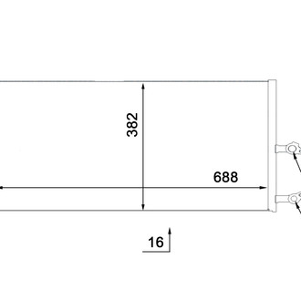 Behr® - A/C Condenser