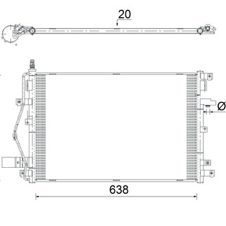Behr® - A/C Condenser